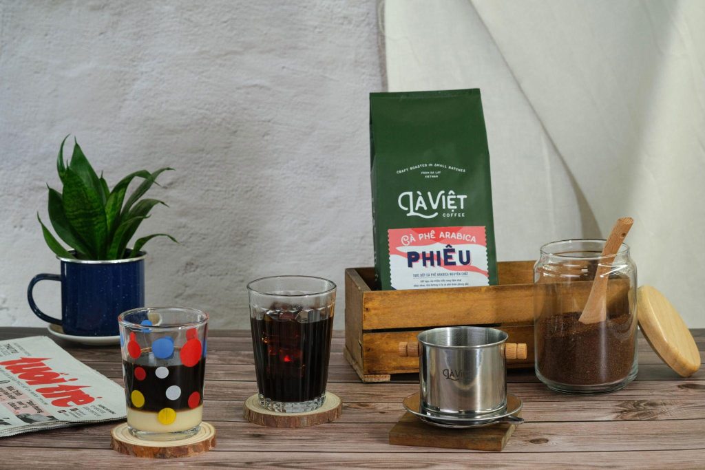 Dong ca phe Phieu cua La Viet Coffee